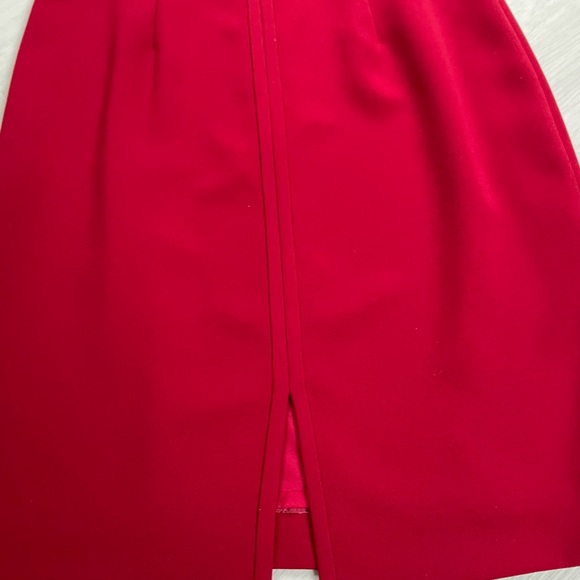 J. Crew Classic red dress, like new condition only worn once - Picture 13 of 13